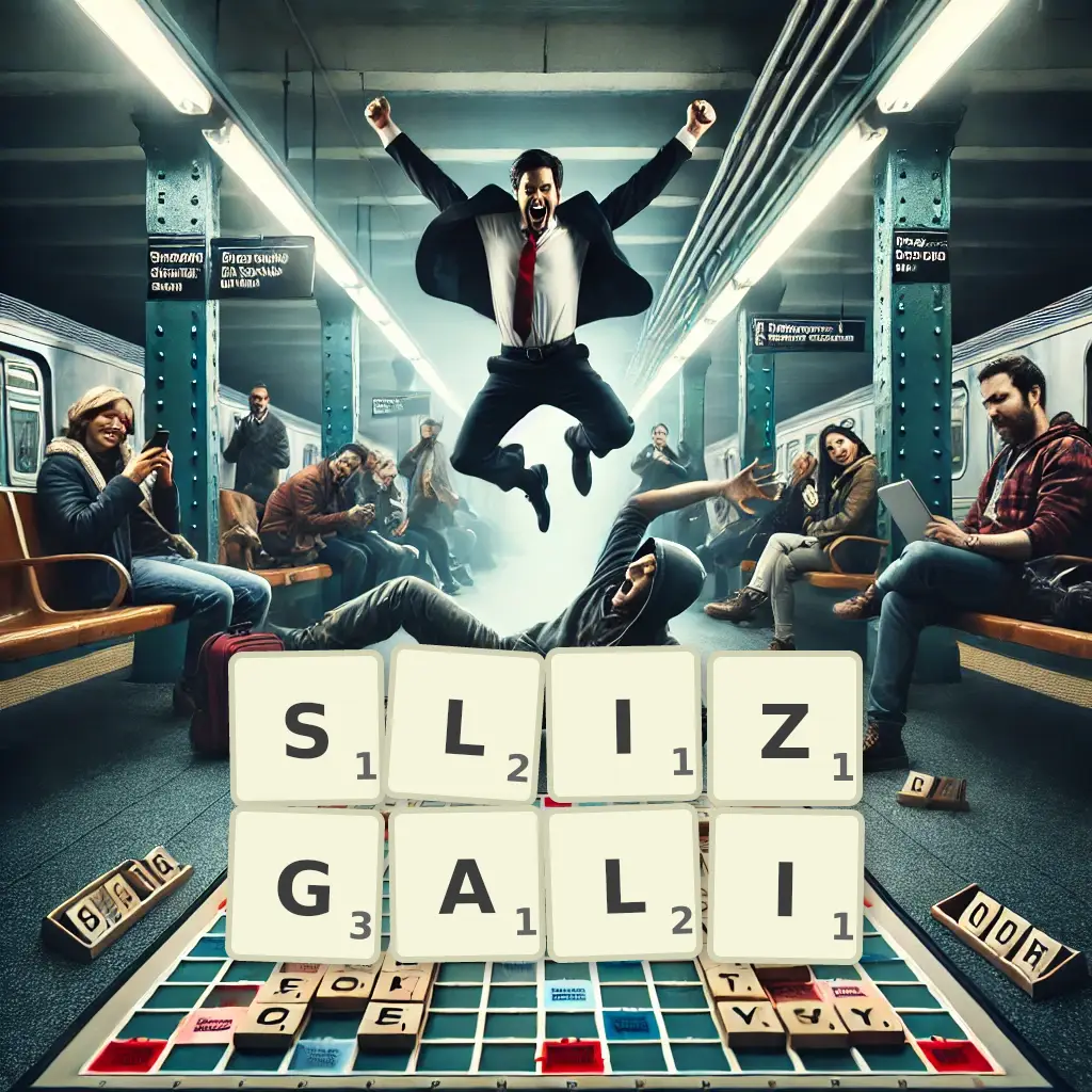 Słowa z liter ŚLIZGALI