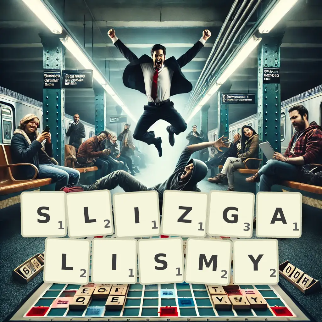 Lista słów z liter ŚLIZGALIŚMY Słowa z liter ŚLIZGALIŚMY