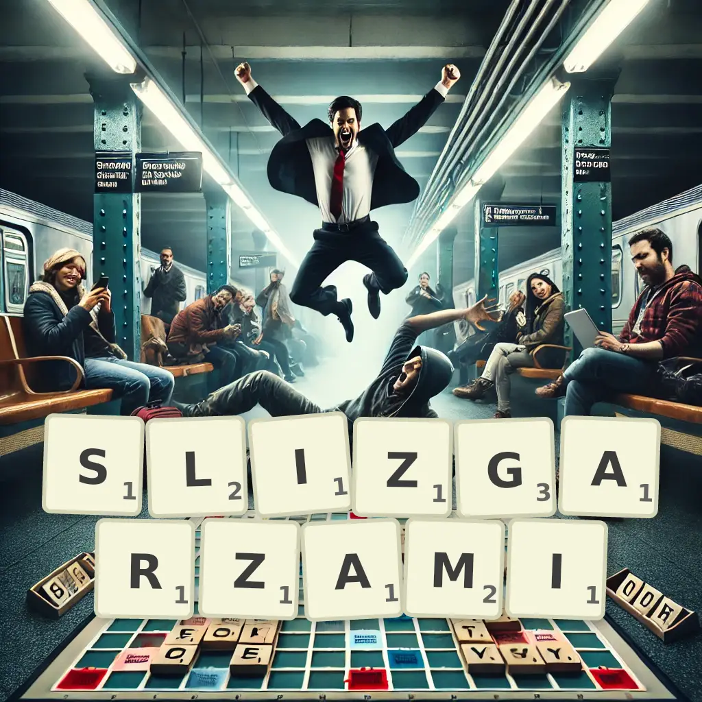 Słowa z liter ŚLIZGARZAMI
