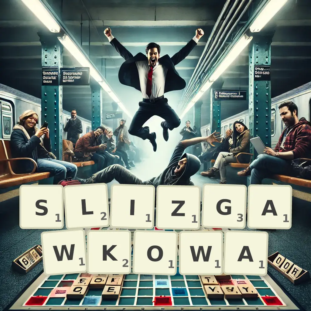 Słowa z liter ŚLIZGAWKOWĄ