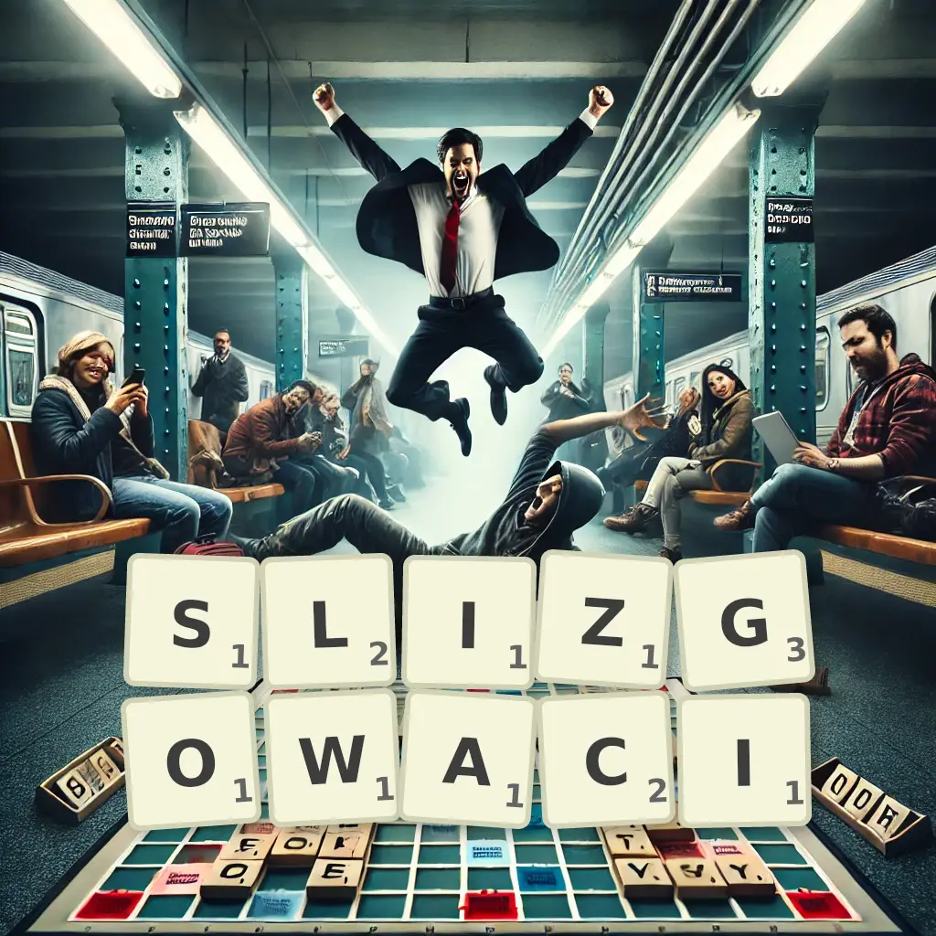 Słowa z liter ŚLIZGOWACI