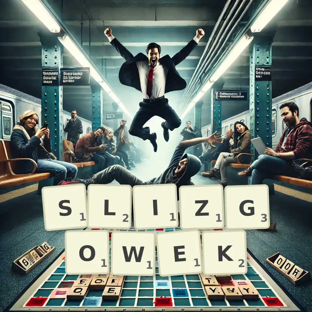 Słowa z liter ŚLIZGÓWEK