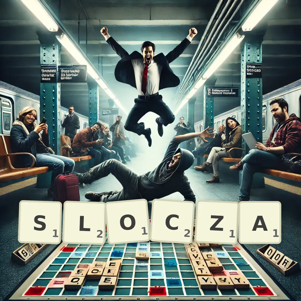 Słowa z liter SŁOCZA