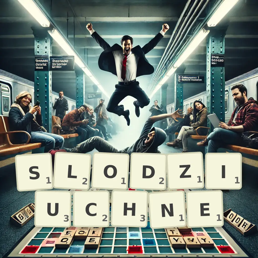 Słowa z liter SŁODZIUCHNE