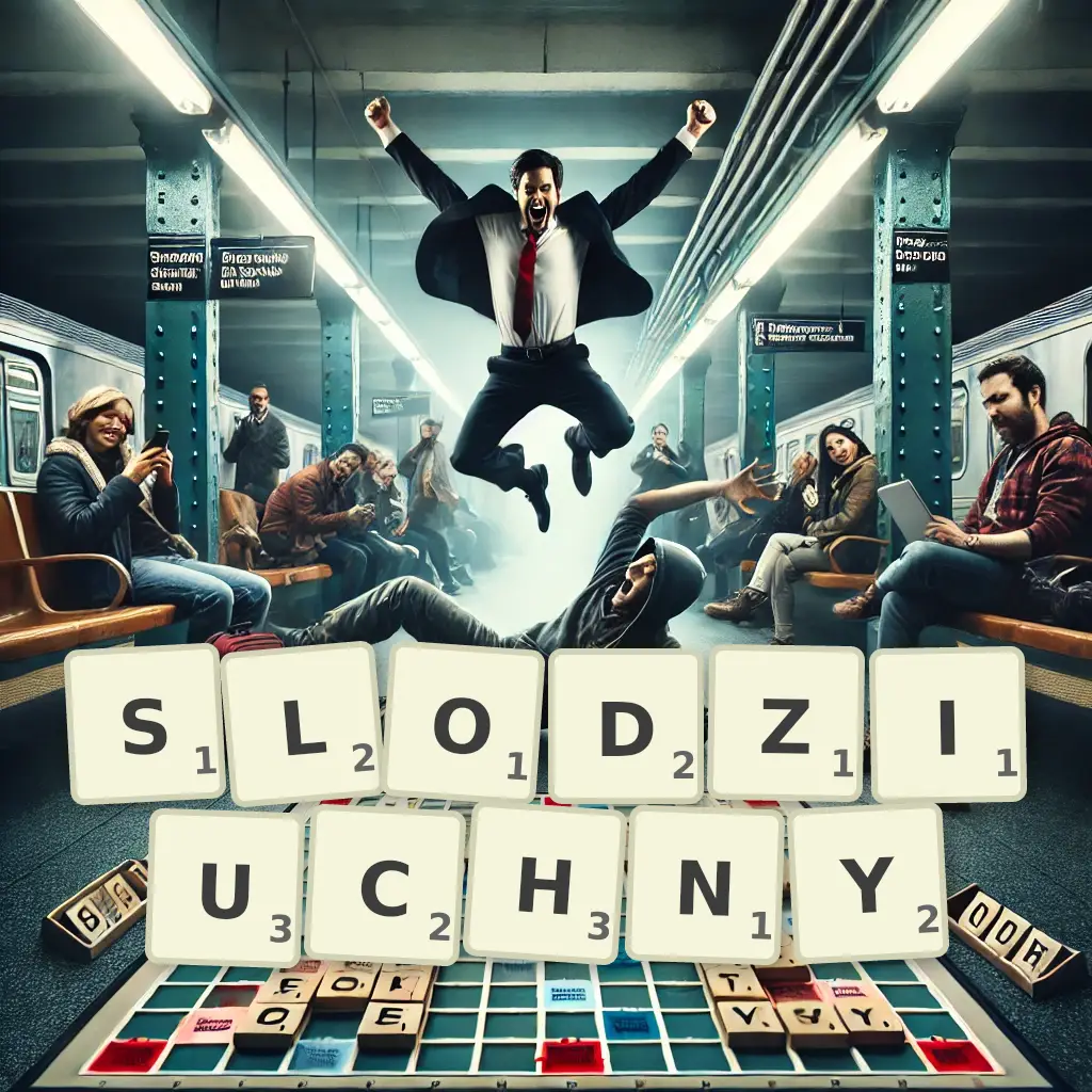 Słowa z liter SŁODZIUCHNY