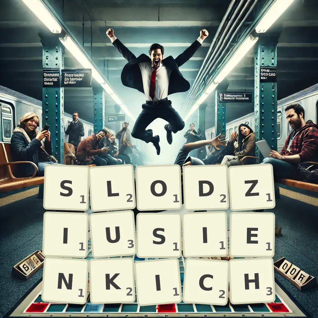 Słowa z liter SŁODZIUSIEŃKICH