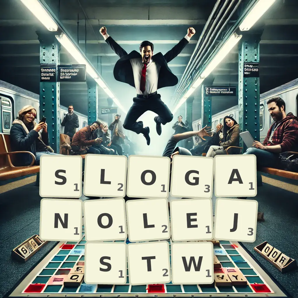 Słowa z liter SLOGANOLEJSTW