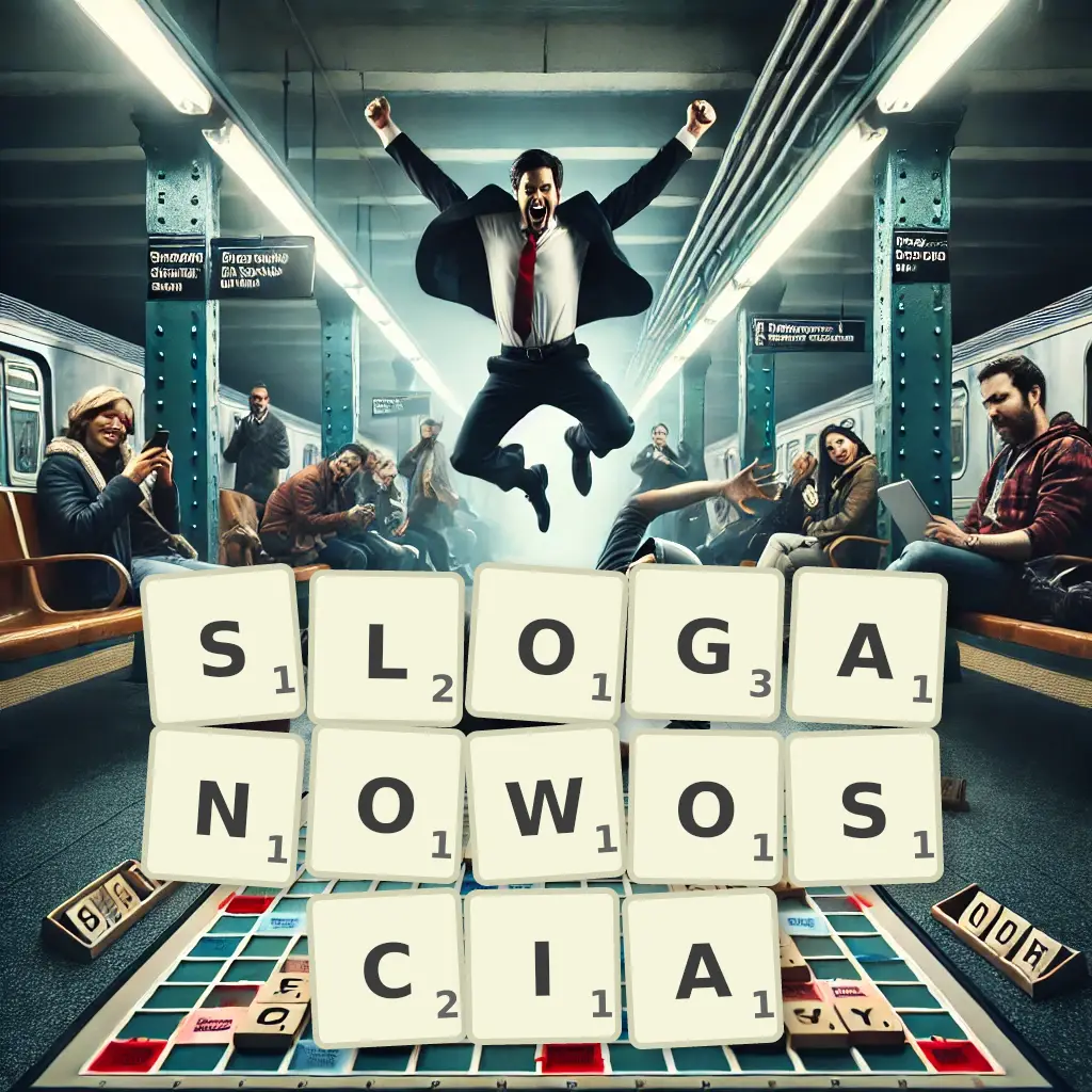 Słowa z liter SLOGANOWOŚCIĄ