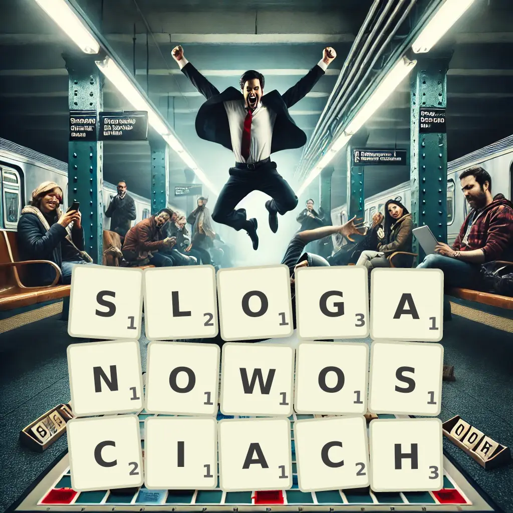 Słowa z liter SLOGANOWOŚCIACH