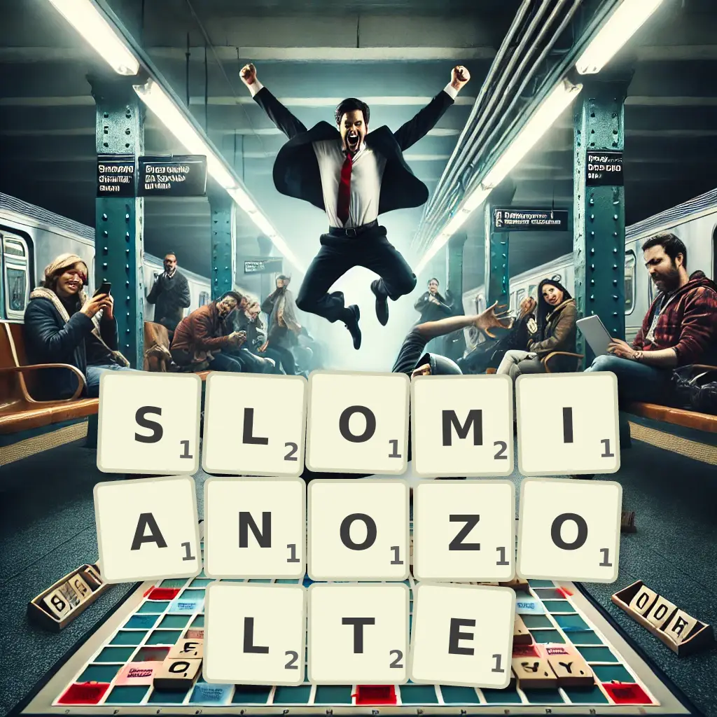 Słowa z liter SŁOMIANOŻÓŁTE
