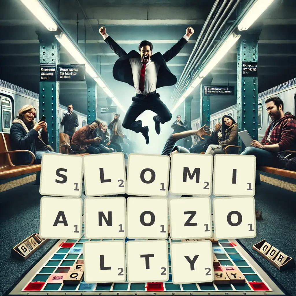 Słowa z liter SŁOMIANOŻÓŁTY