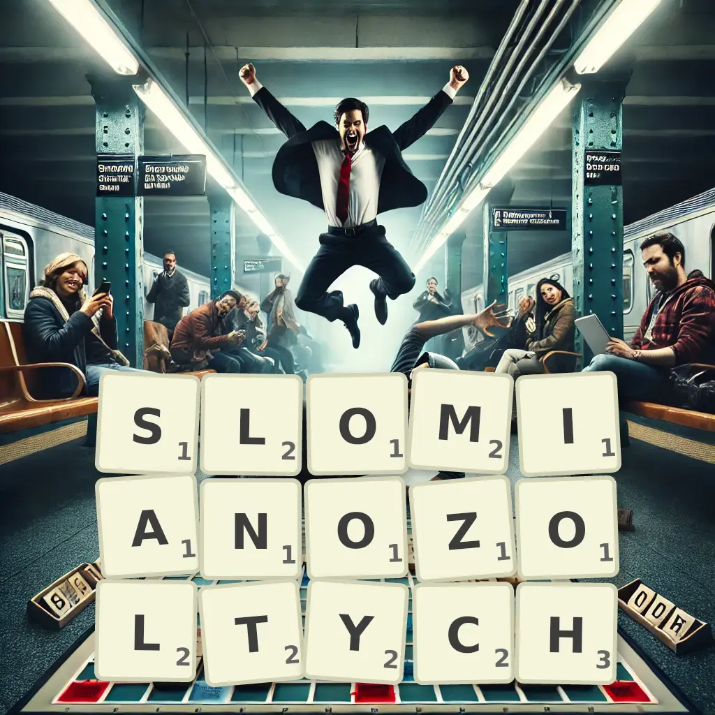 Słowa z liter SŁOMIANOŻÓŁTYCH