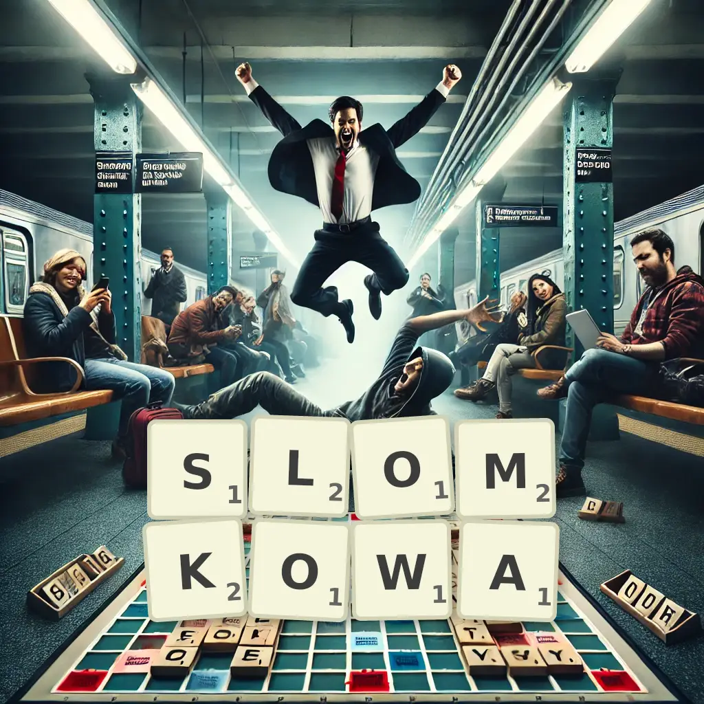 Słowa z liter SŁOMKOWĄ