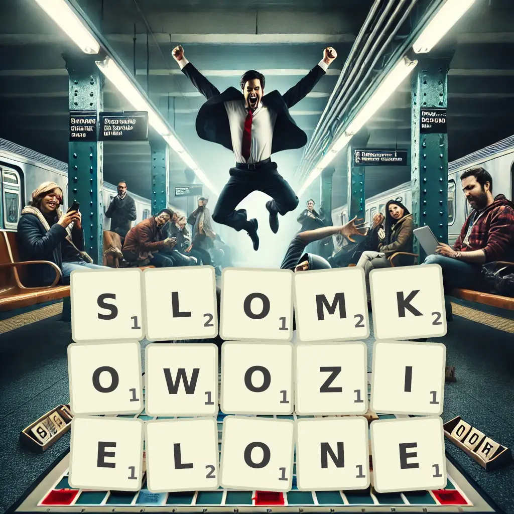 Słowa z liter SŁOMKOWOZIELONE