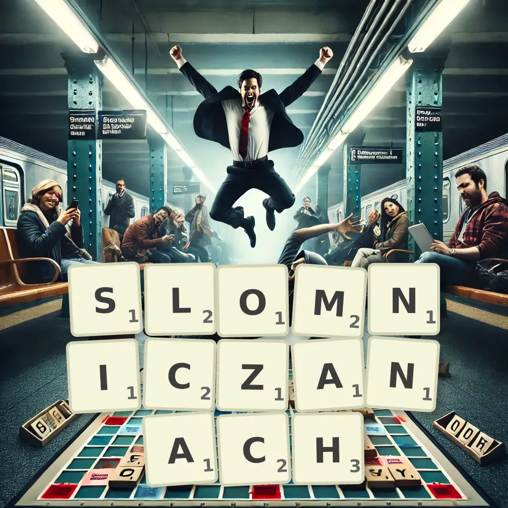 Słowa z liter SŁOMNICZANACH