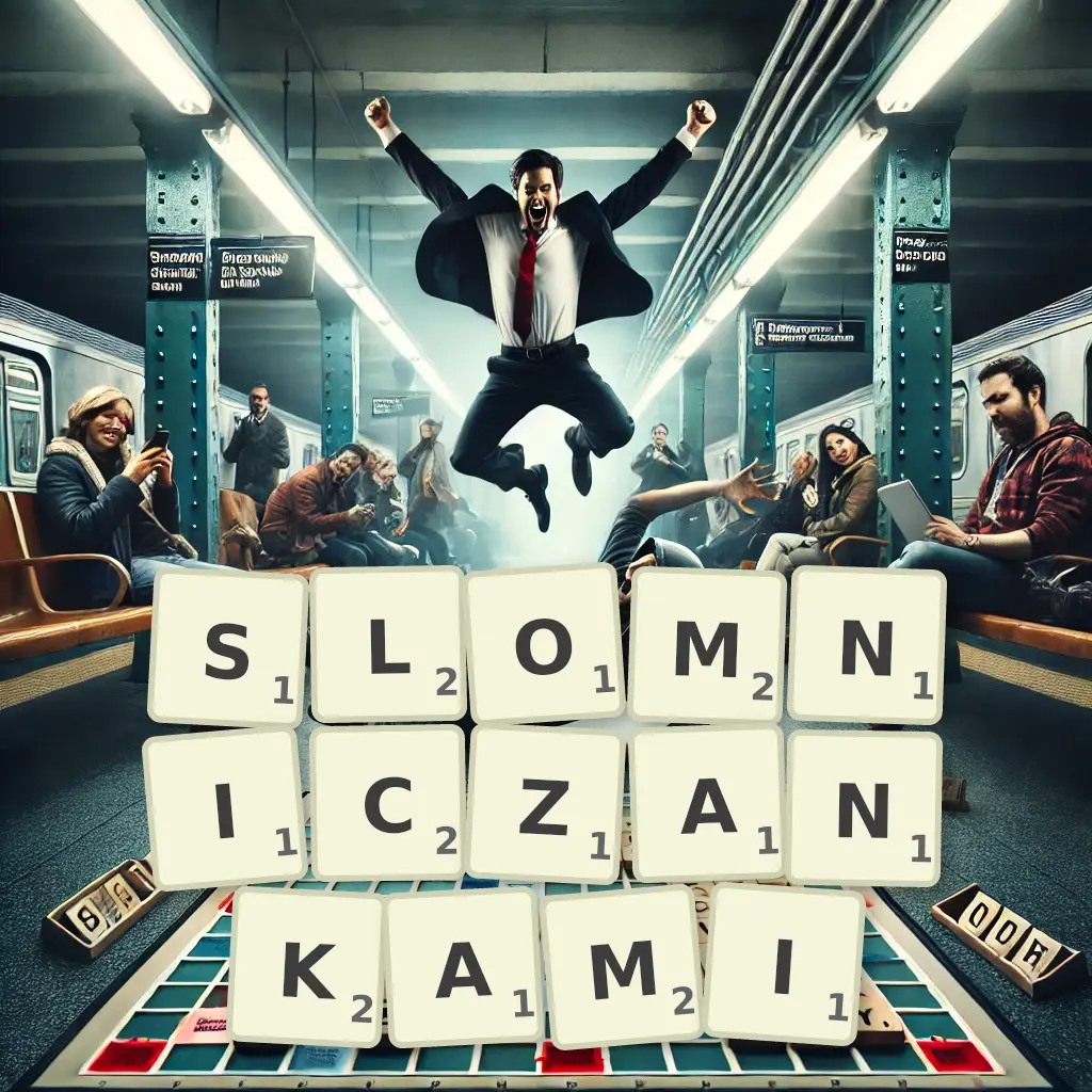 Słowa z liter SŁOMNICZANKAMI