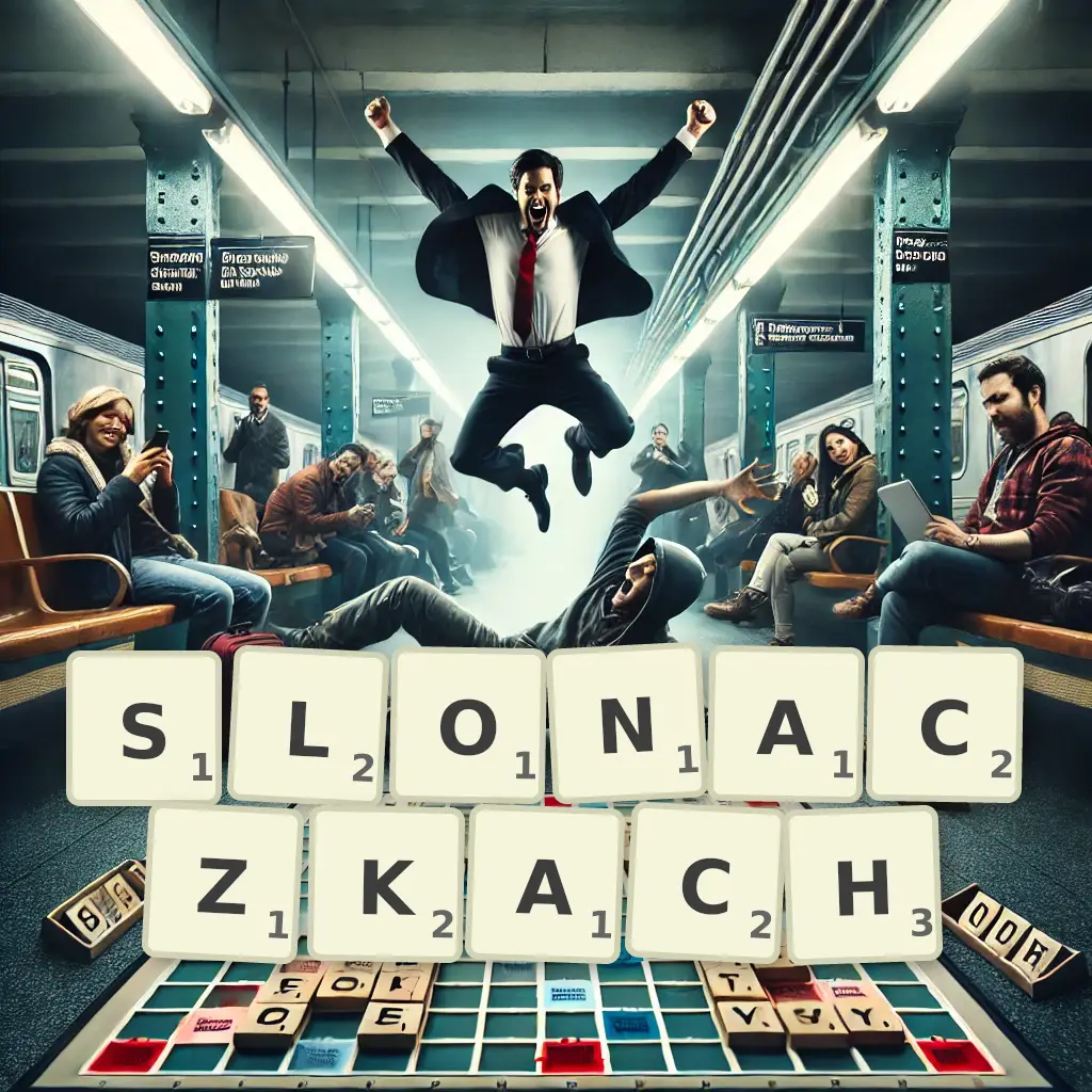 Lista słów z liter SŁONACZKACH Słowa z liter SŁONACZKACH