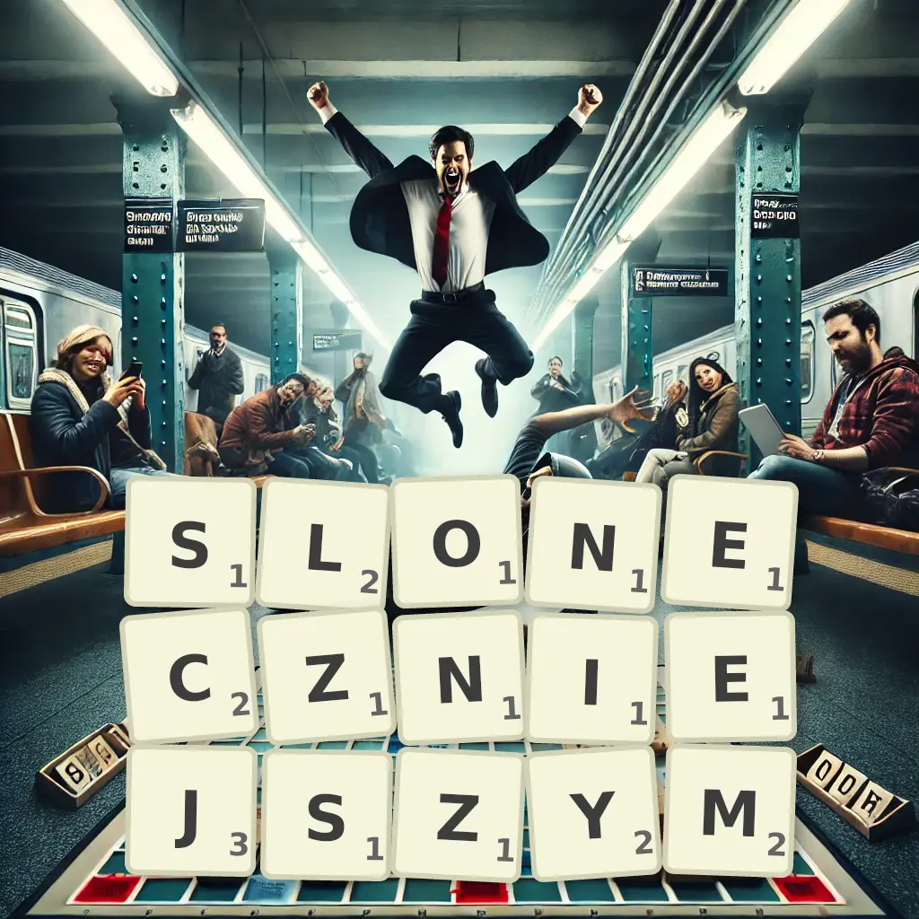 Słowa z liter SŁONECZNIEJSZYM
