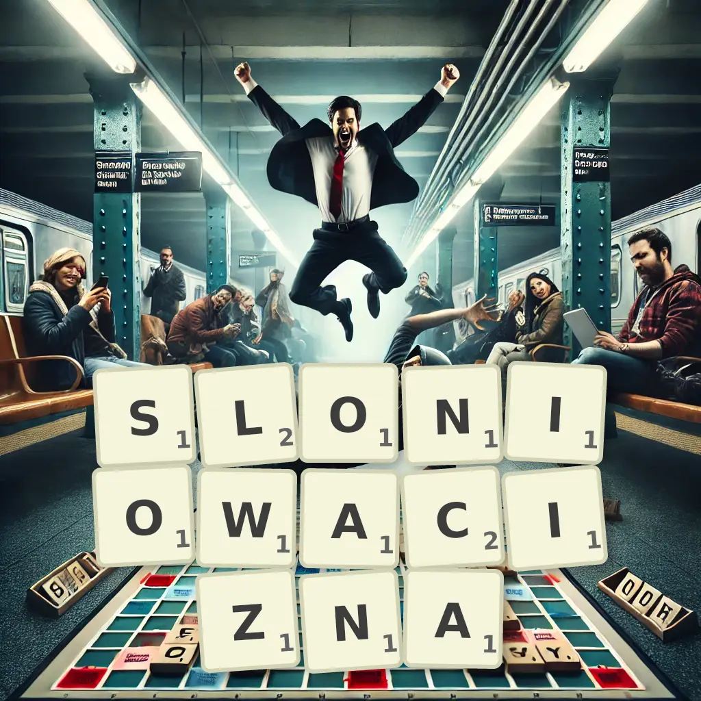 Słowa z liter SŁONIOWACIZNĄ