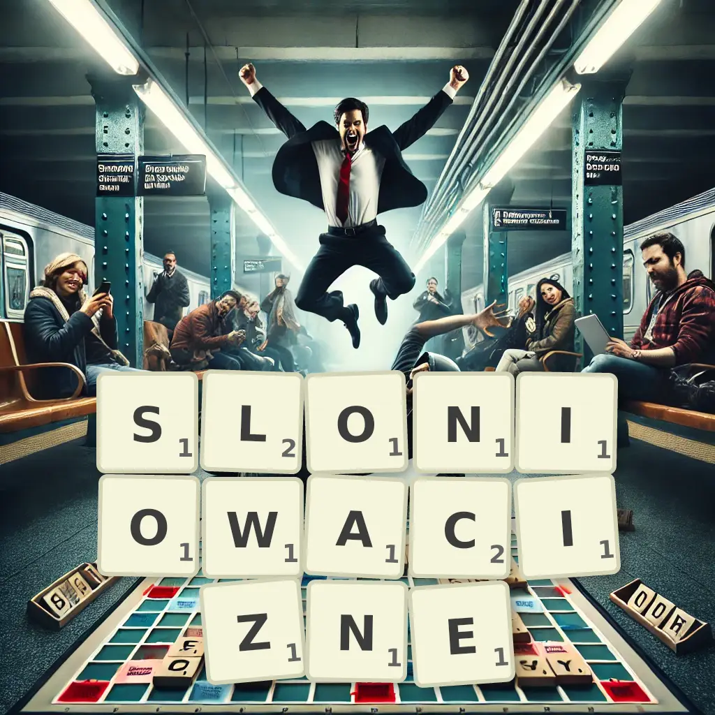 Słowa z liter SŁONIOWACIZNĘ