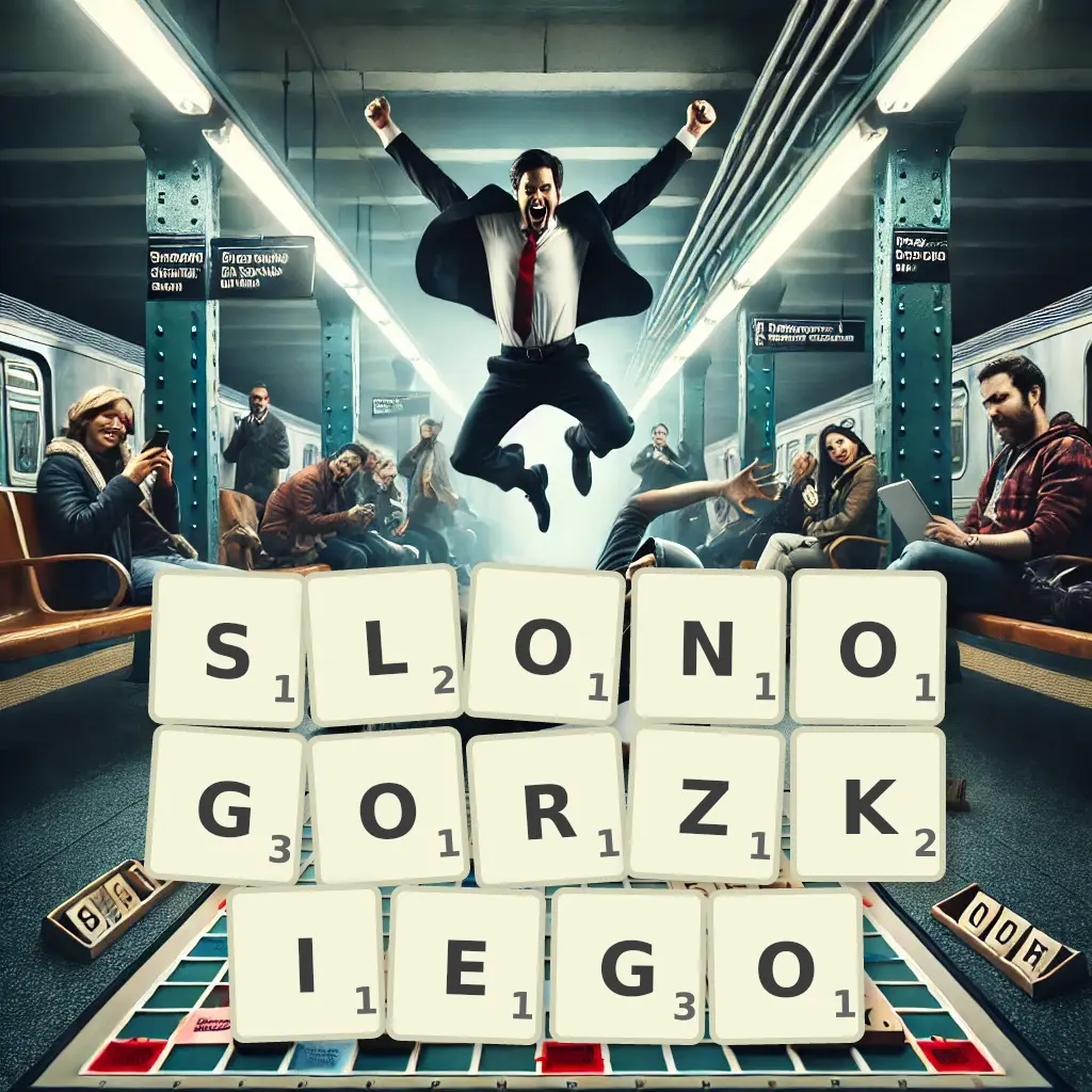 Słowa z liter SŁONOGORZKIEGO