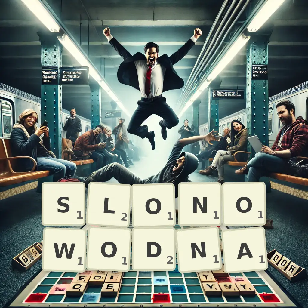 Słowa z liter SŁONOWODNĄ