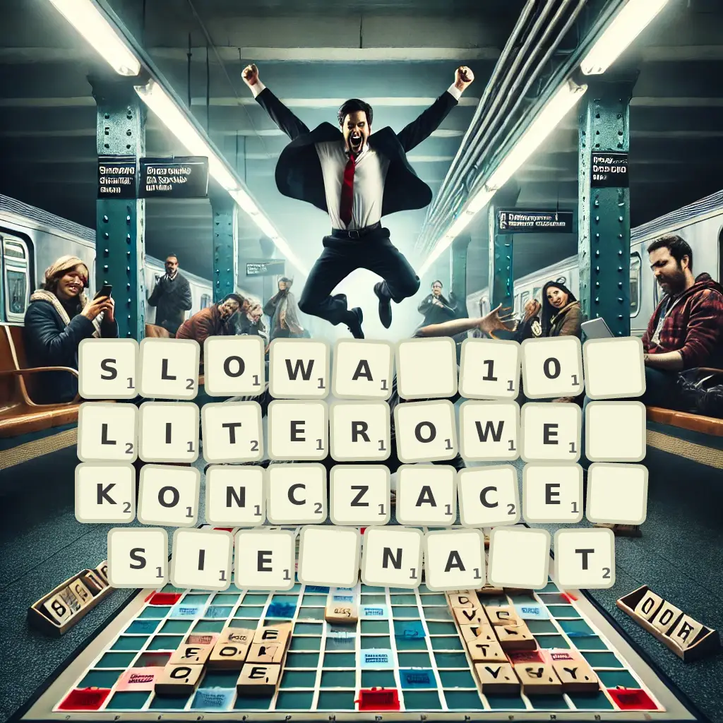 Słowa 10-literowe, kończące się na T