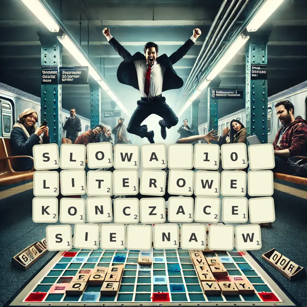 Lista słów 10-literowe, kończące się na W Słowa 10-literowe, kończące się na W