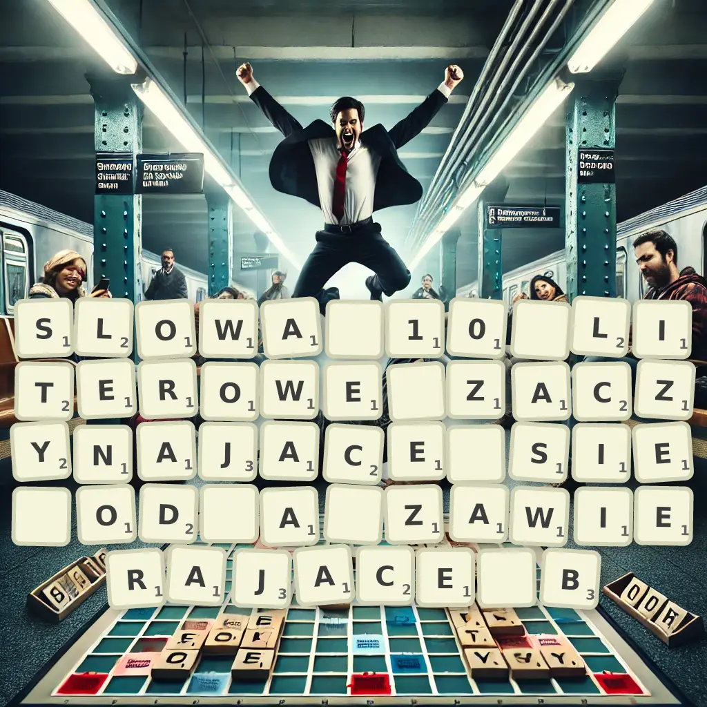 Lista słów 10-literowe, zaczynające się od A, zawierające B Słowa 10-literowe, zaczynające się od A, zawierające B