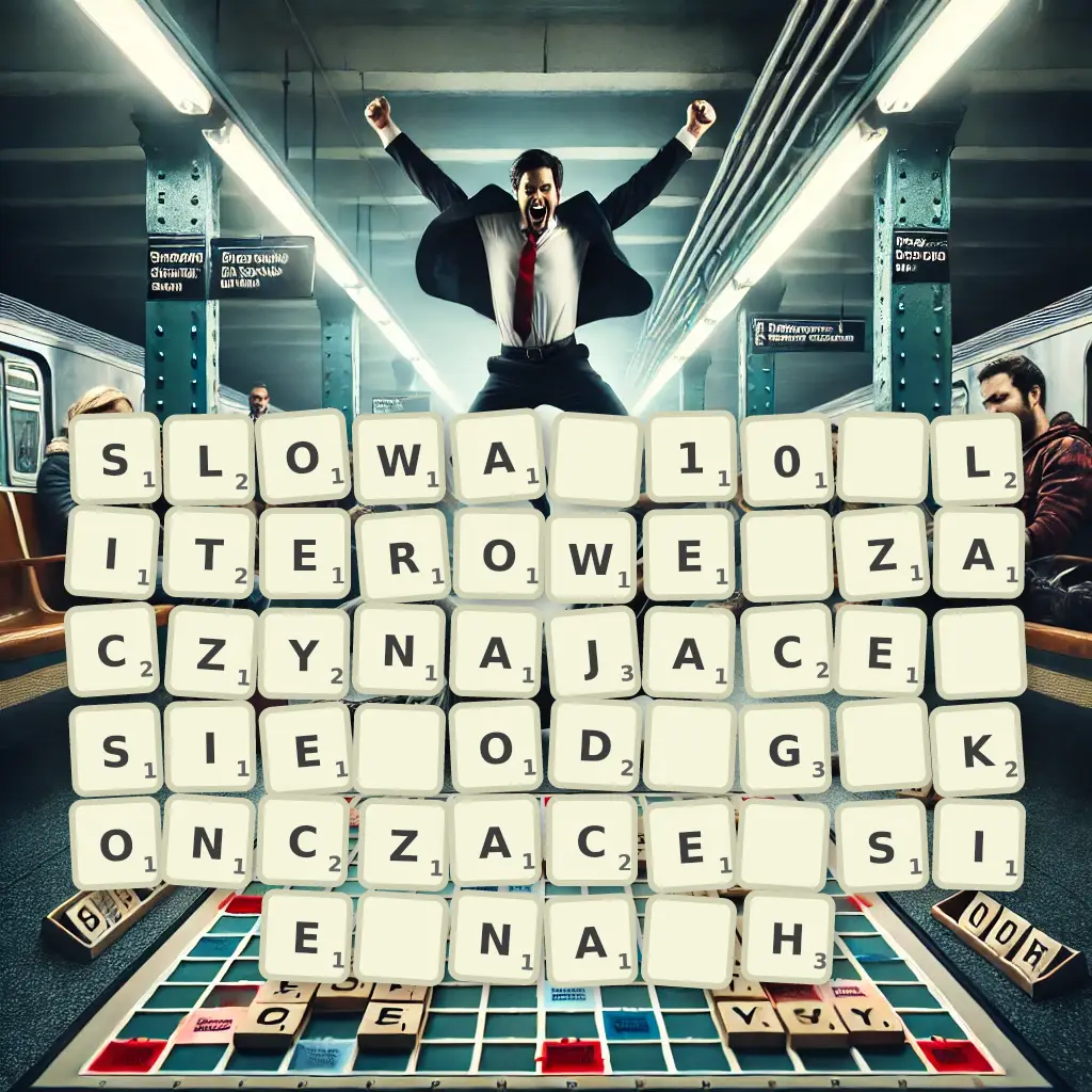 Słowa 10-literowe, zaczynające się od G, kończące się na H