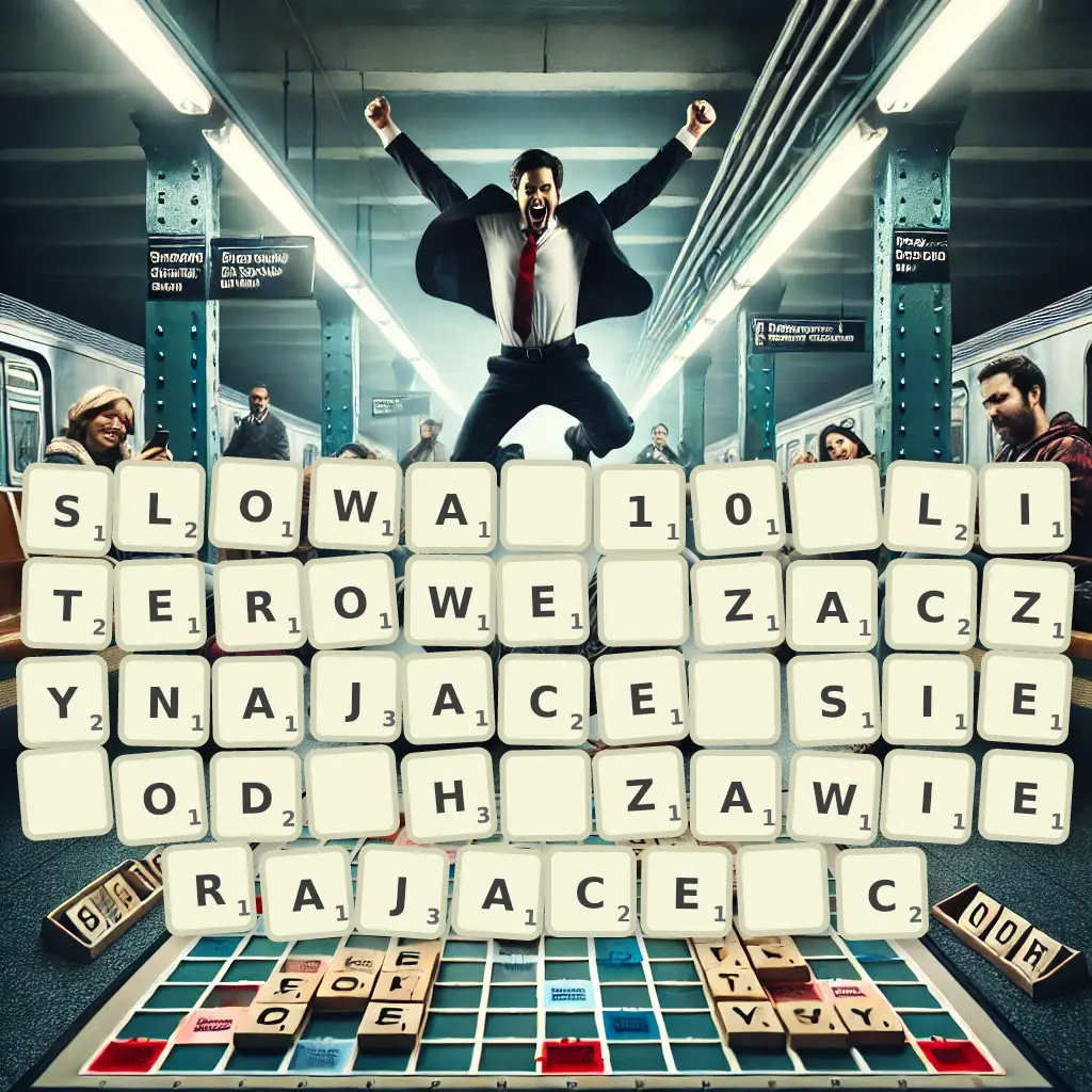 Słowa 10-literowe, zaczynające się od H, zawierające C