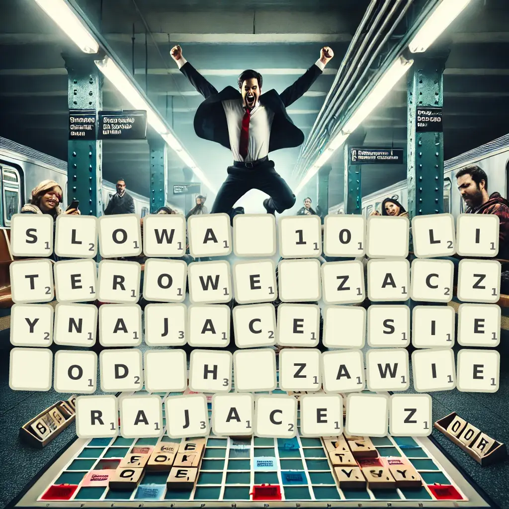 Słowa 10-literowe, zaczynające się od H, zawierające Ż