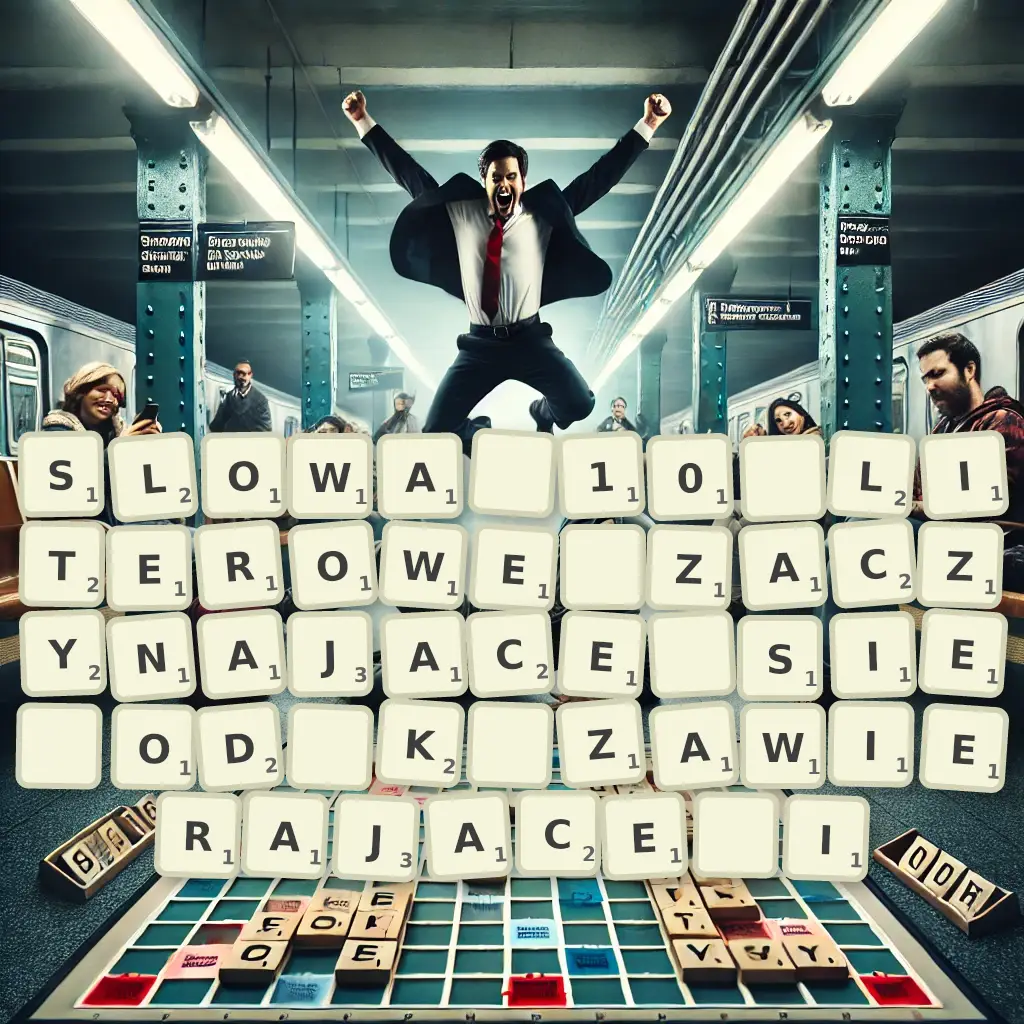 Słowa 10-literowe, zaczynające się od K, zawierające I