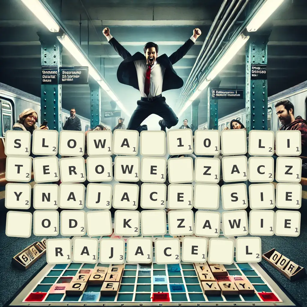 Słowa 10-literowe, zaczynające się od K, zawierające L