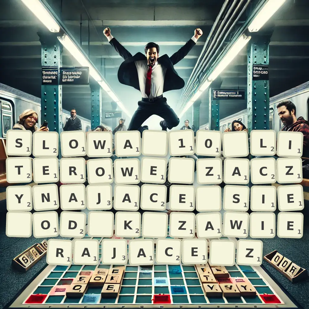 Słowa 10-literowe, zaczynające się od K, zawierające Ż