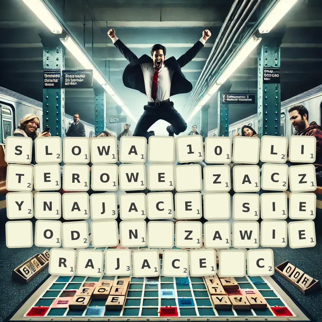 Słowa 10-literowe, zaczynające się od N, zawierające Ć