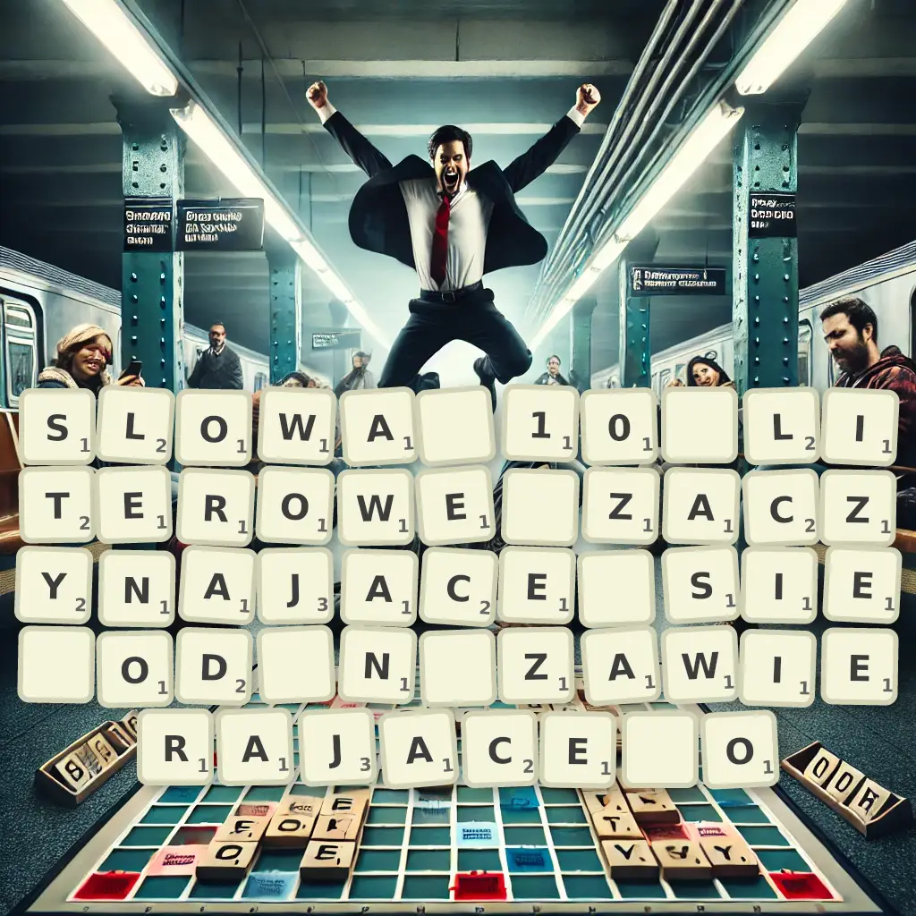 Słowa 10-literowe, zaczynające się od N, zawierające Ó