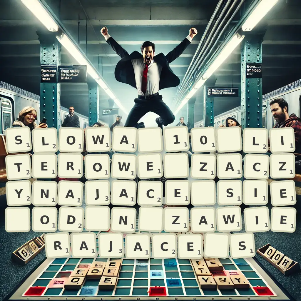 Słowa 10-literowe, zaczynające się od N, zawierające Ś