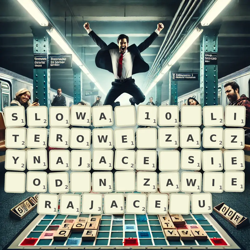 Słowa 10-literowe, zaczynające się od N, zawierające U