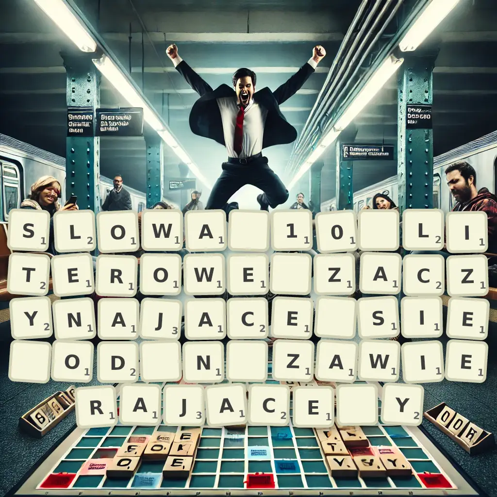 Słowa 10-literowe, zaczynające się od N, zawierające Y
