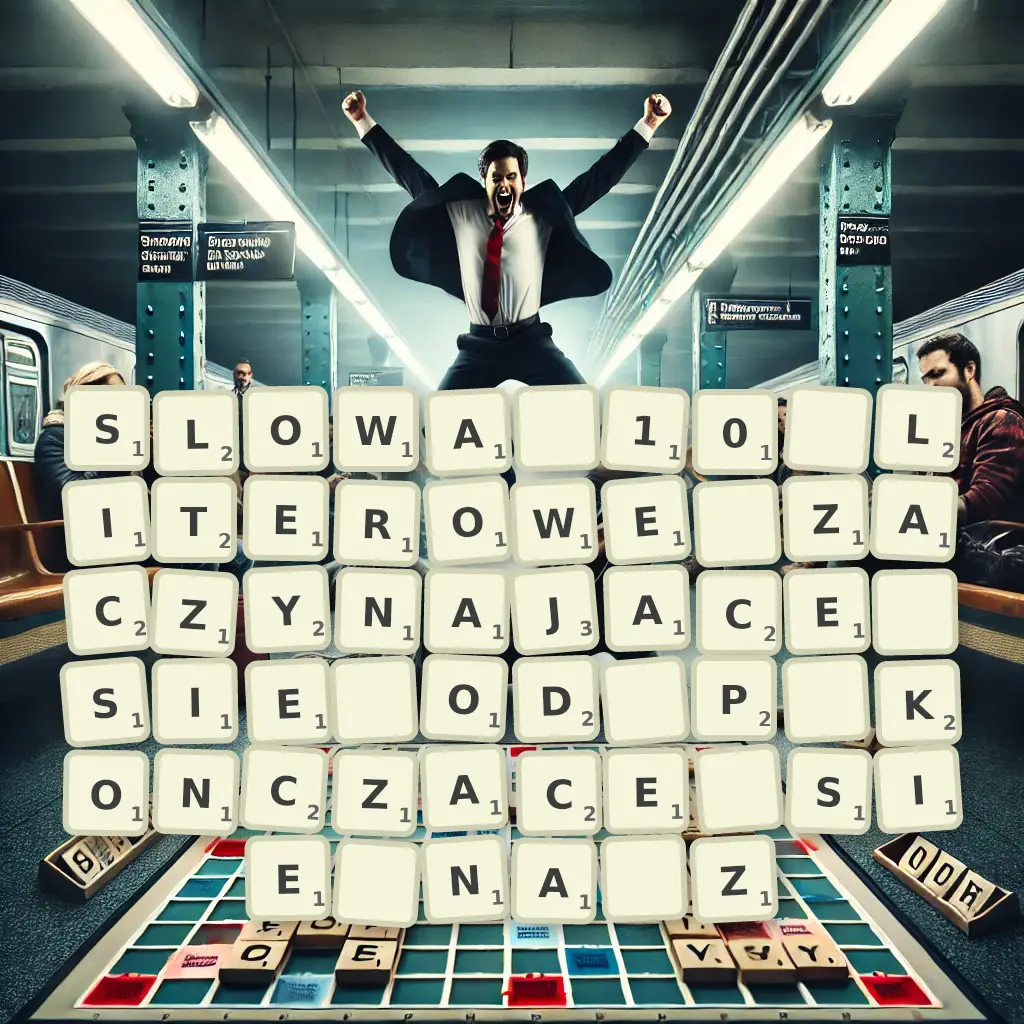 Słowa 10-literowe, zaczynające się od P, kończące się na Ż