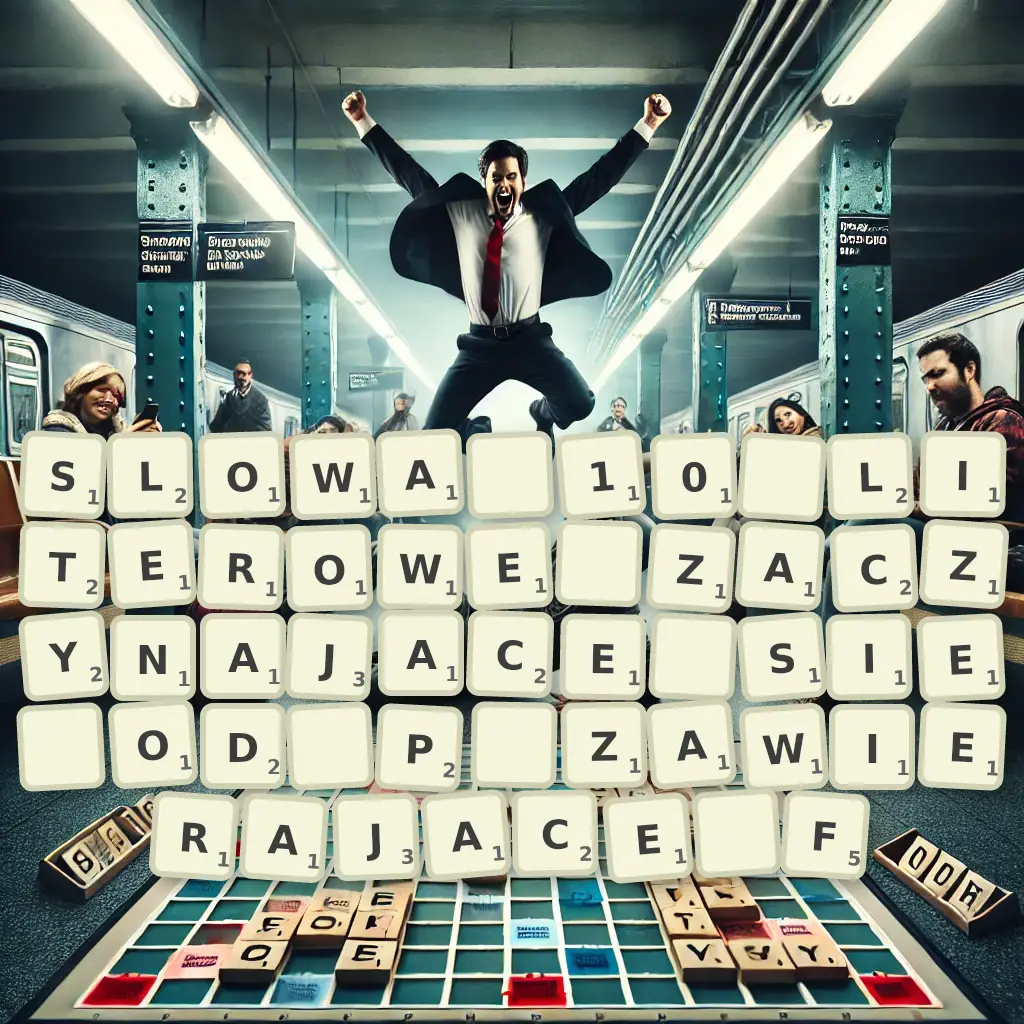 Słowa 10-literowe, zaczynające się od P, zawierające F