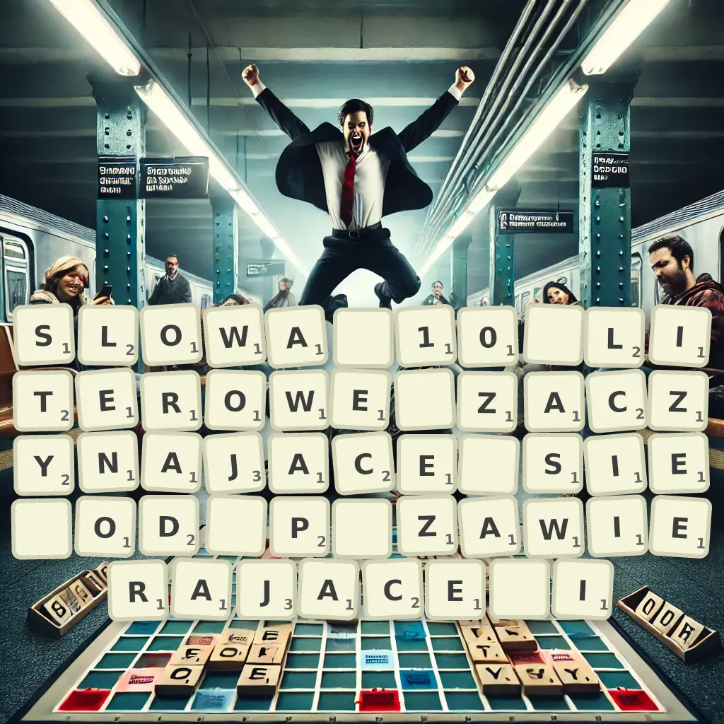 Słowa 10-literowe, zaczynające się od P, zawierające I