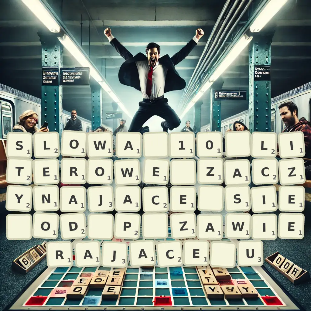 Słowa 10-literowe, zaczynające się od P, zawierające U