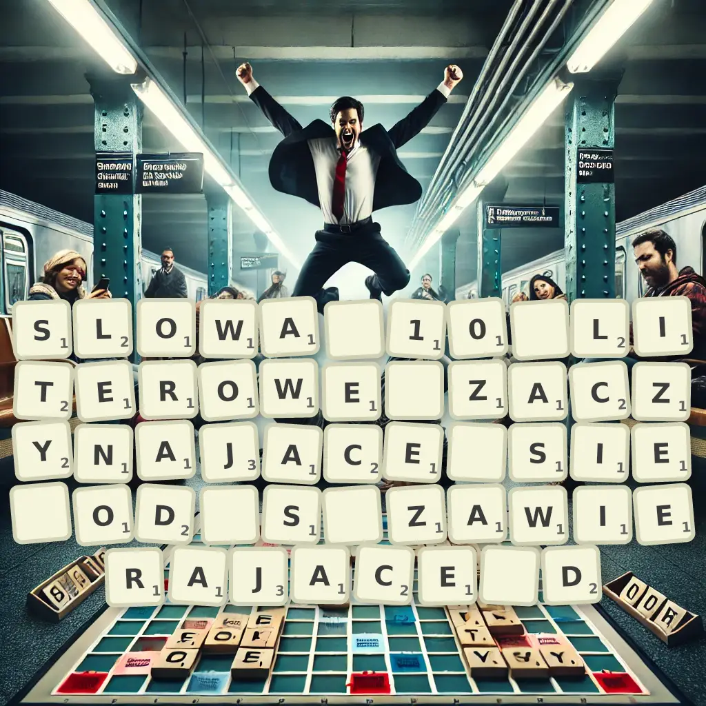 Słowa 10-literowe, zaczynające się od S, zawierające D