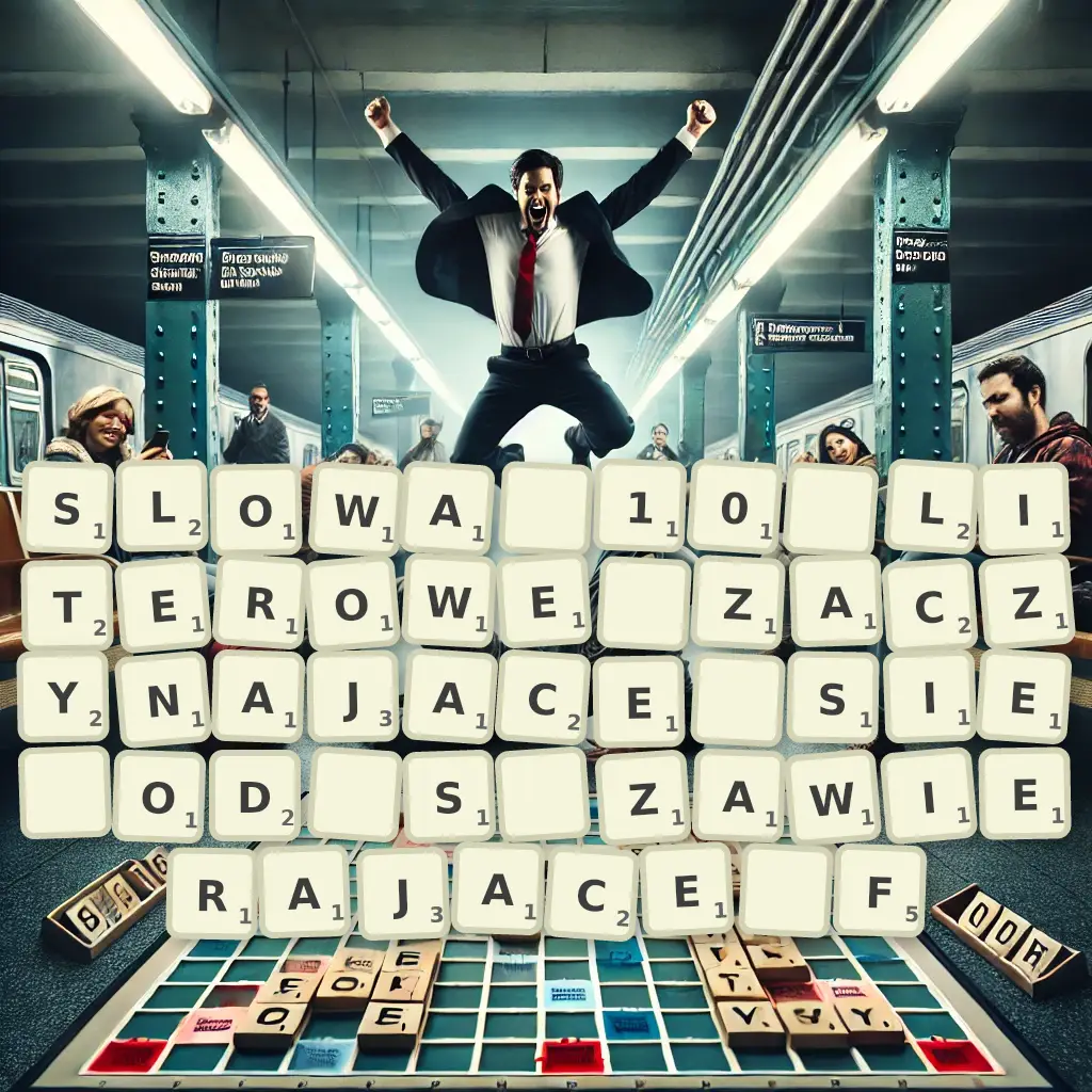 Słowa 10-literowe, zaczynające się od S, zawierające F