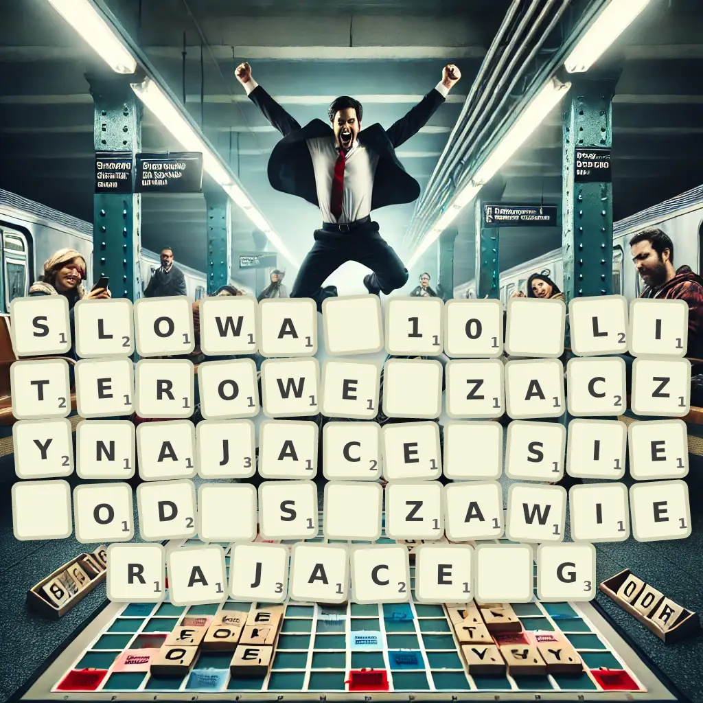 Słowa 10-literowe, zaczynające się od S, zawierające G