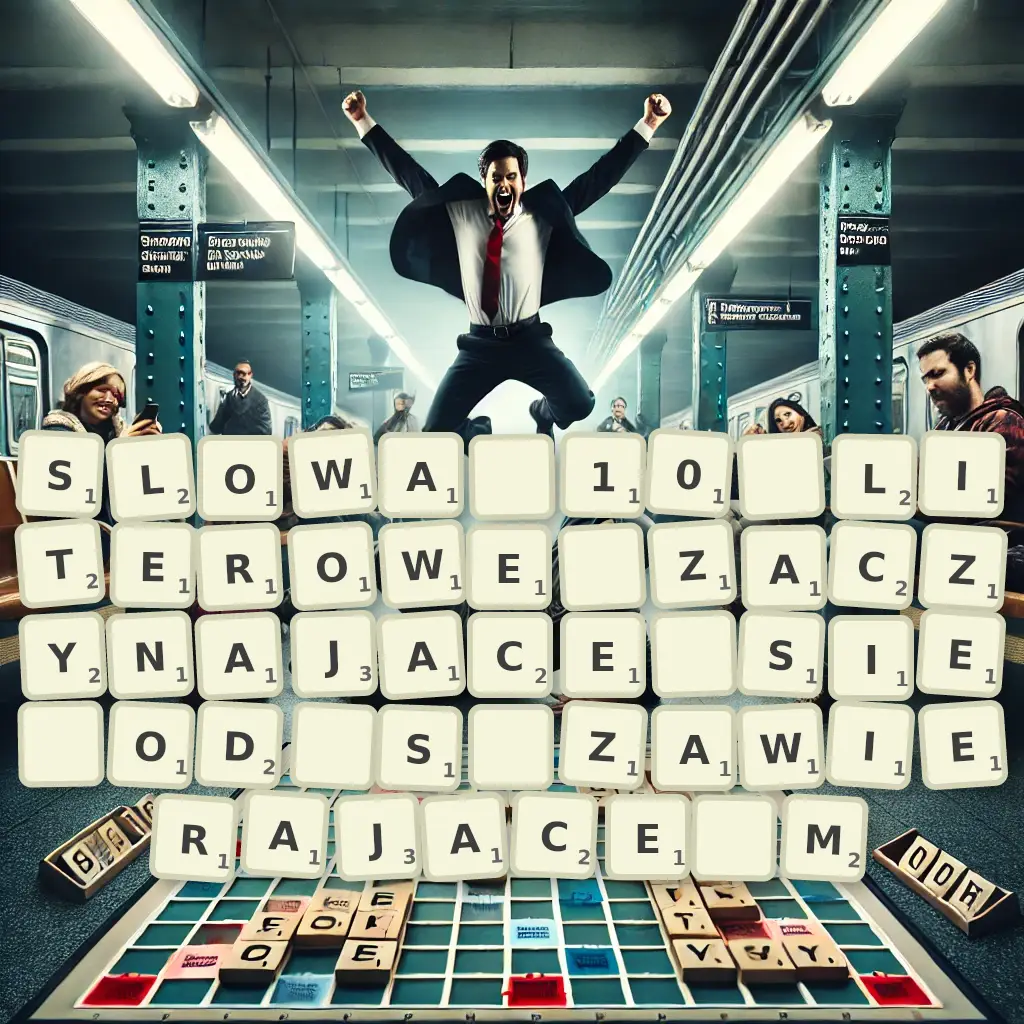 Słowa 10-literowe, zaczynające się od S, zawierające M