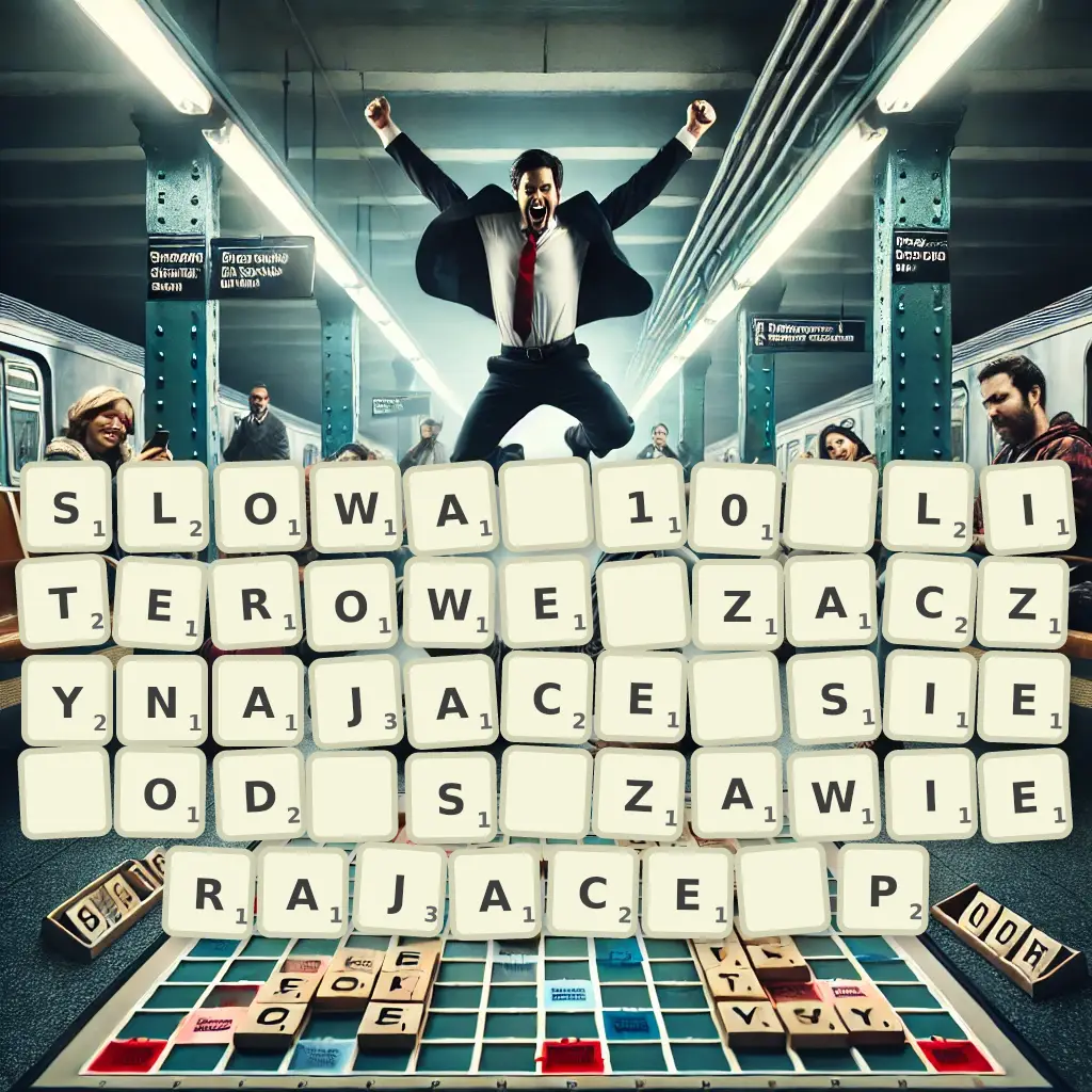 Słowa 10-literowe, zaczynające się od S, zawierające P