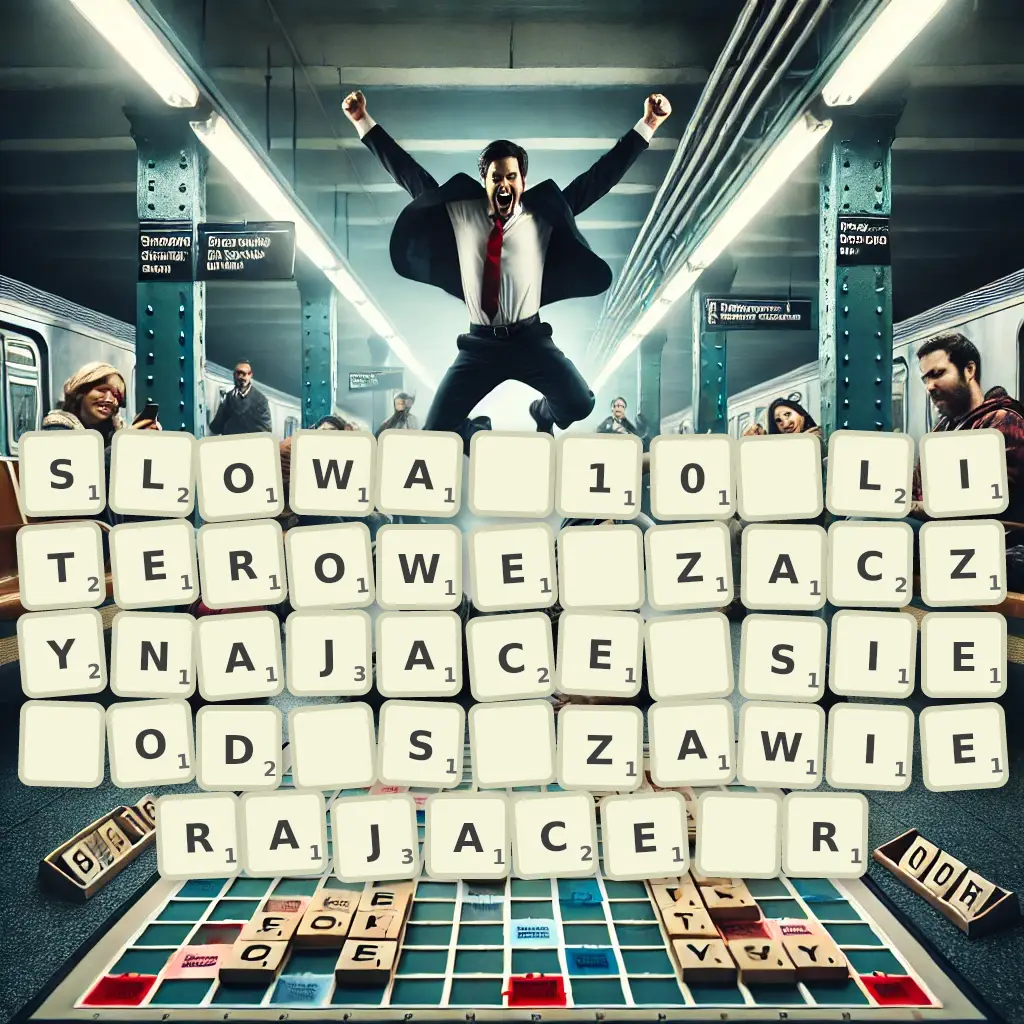 Słowa 10-literowe, zaczynające się od S, zawierające R
